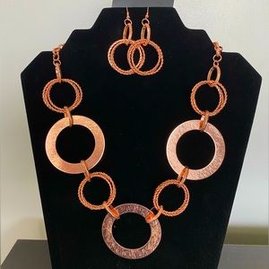 Copper Necklace set
